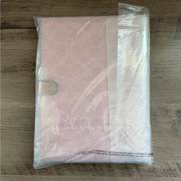 Coach Powder Pink Notebook In Signature Canvas - Picture 9 of 10